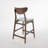 Wood Bar Stools Set Of 2 With Bent Back-826187055-826187052