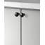Armoire ronde ronde noire de 1 po Alpha Series (paquet de 20)-83903979