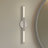 Drexel 24-inch 2-light Polished Nickel 5CCT LED Vanity Light-454974141-468046118