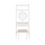 Coiffeuse Amrico avec miroir fixe et tabouret rembourré