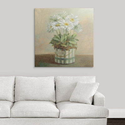 «Tres Chic Daisies», impression d'art graphique Danhui Nai