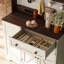 Armoire-bar 39,4 po avec crochets et station de charge avec tablettes supérieures-92968808