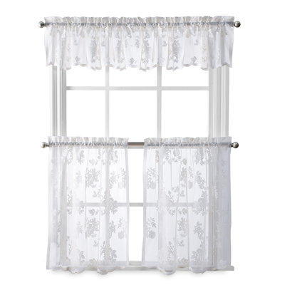 Shapleigh Floral Tailored Window Valance