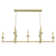 Briargrove 7 - Light Candle Style Modern Linear Pendant