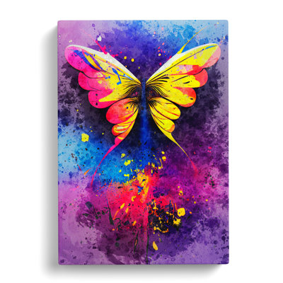 XV1022-4065X Splashed Butterfly No.2 Abstract - Print