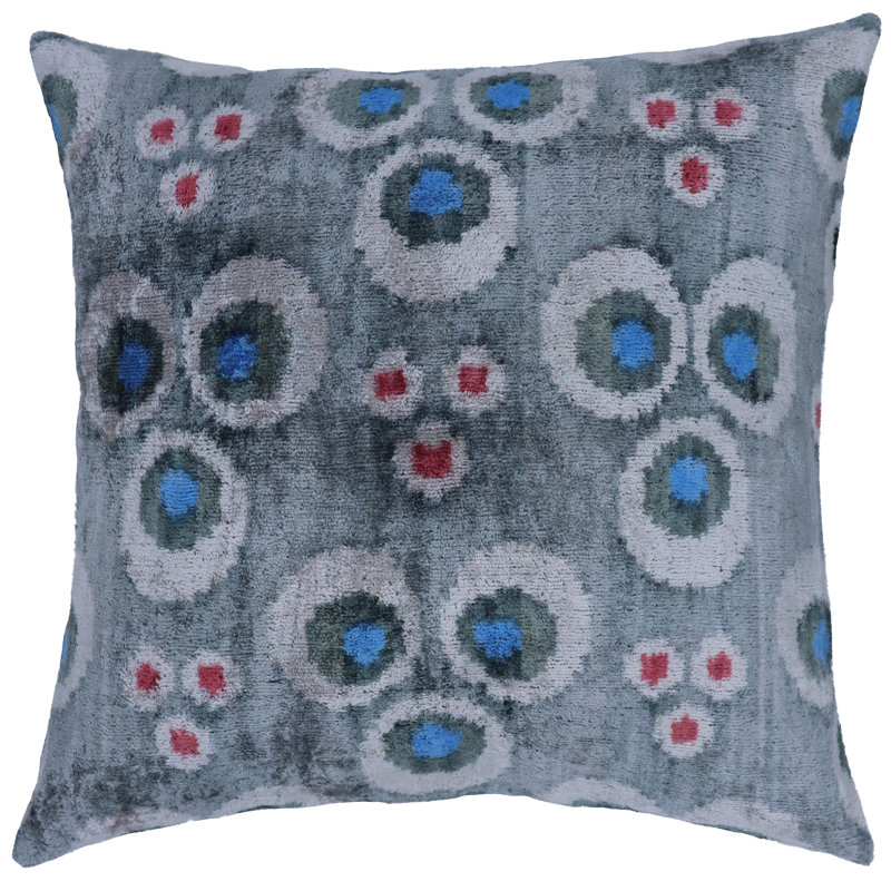 Square Pillow Cover & Insert, Abstract, 18" H x 18" W