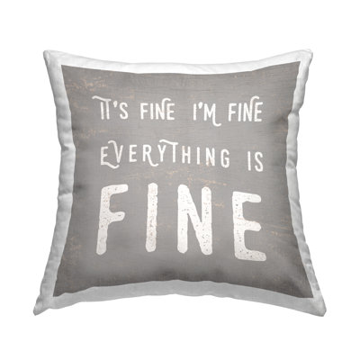 Reversible Throw Pillow
