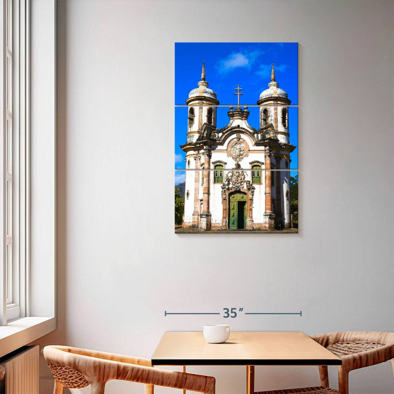 Église Adella de Saint-François d'Assise, H 57 po x l 36 po