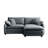 Two-Seater Sofa  With One Footrest