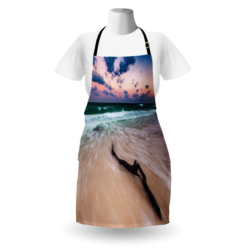 No Pattern Bib Apron