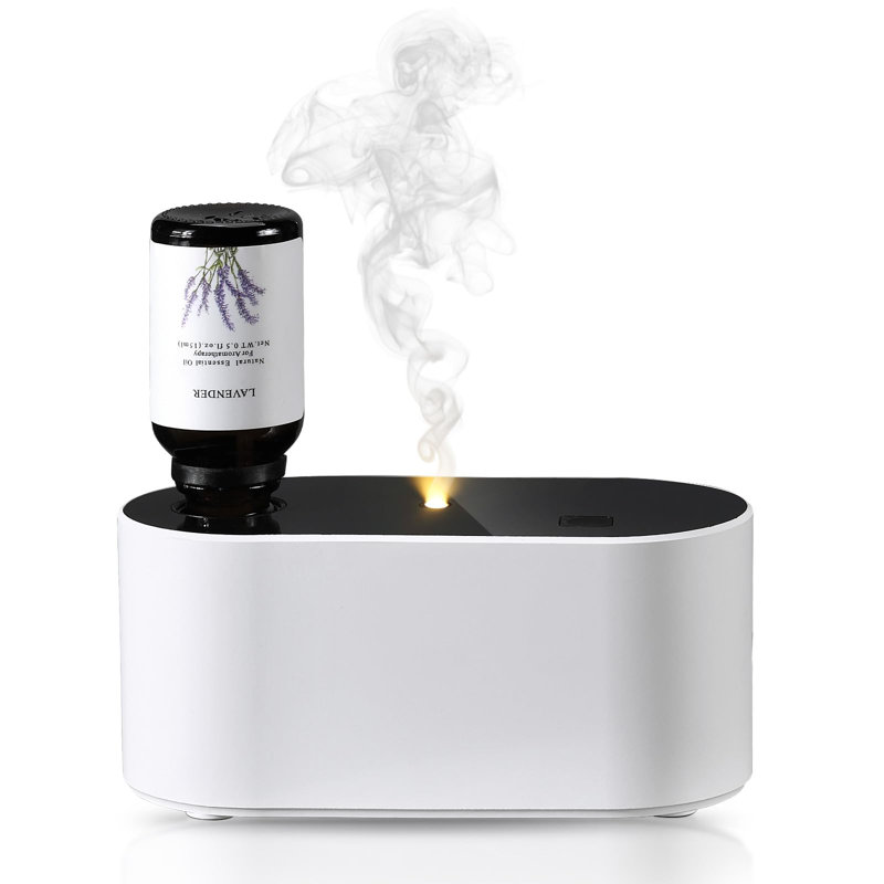 Waterless Diffuser For Essential Oil, Scent Air Aromatherapy Diffuser, Mini Portable Aroma Diffusers With 3 Mist Modes, Cycle Start, For 160 Sq.Ft Room Home Office Bedroom