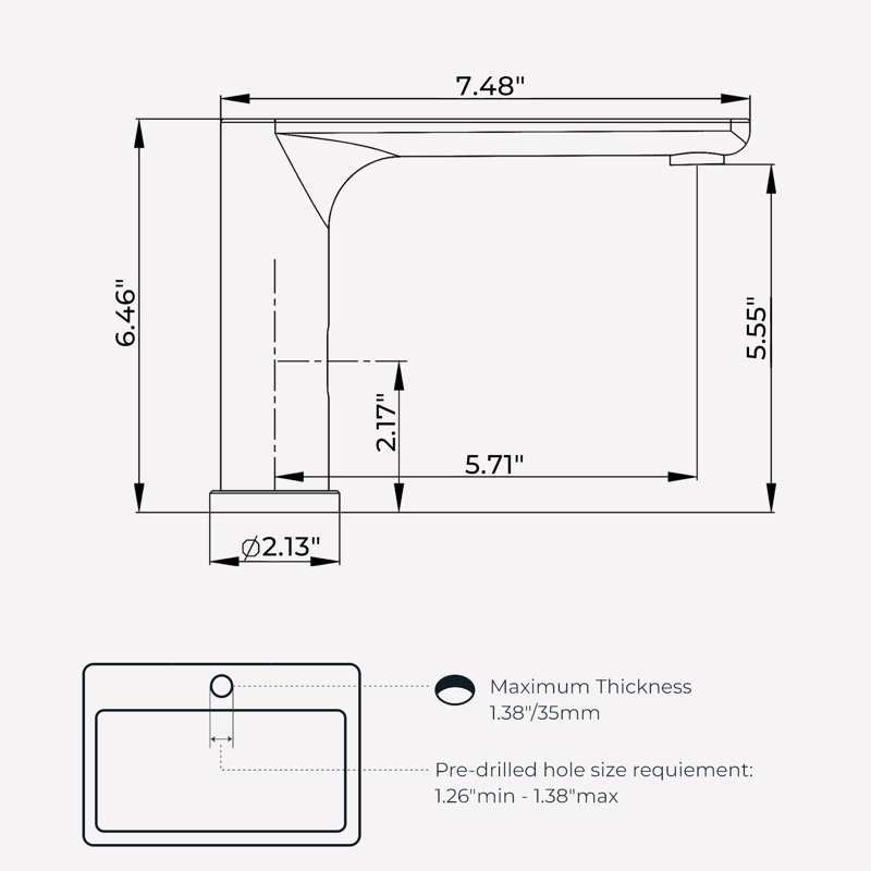 Touchless Single Hole Bathroom Faucet