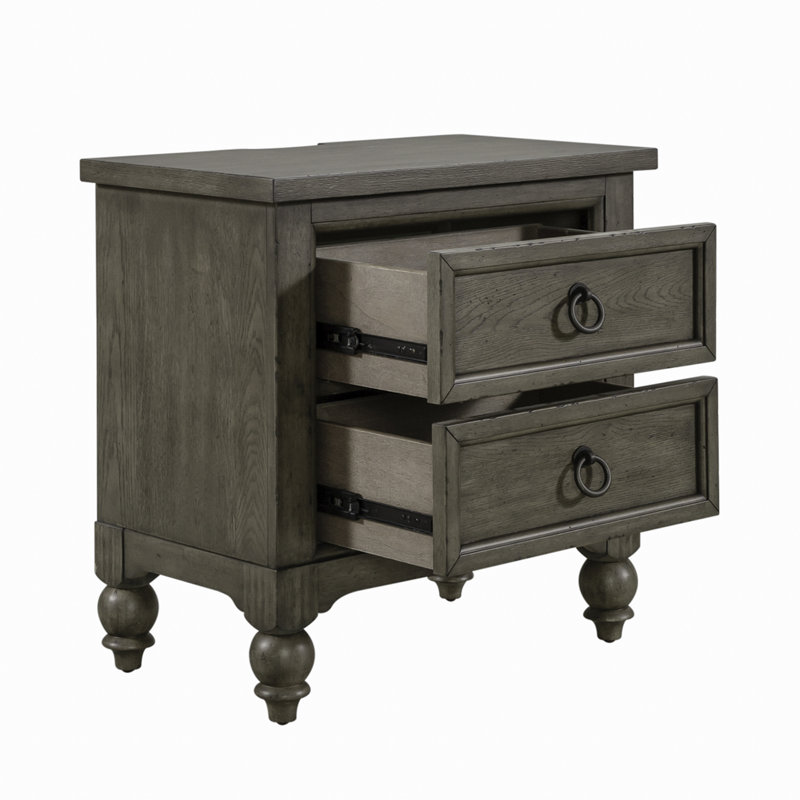 Aisja Two Nightstands Set