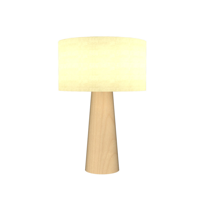 Cônico Desk Table Lamp, Maple