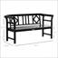 Banc de patio en bois