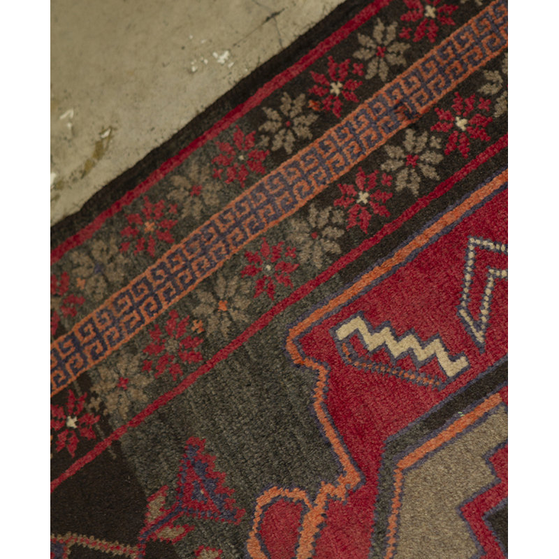 Hand-Knotted High-Quality Red/Ivory Area Rug