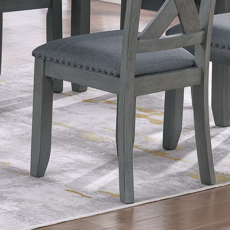 Modern Style Dining Table 6x Chairs 7pcs Dining Set