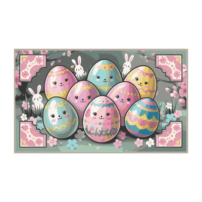 Le tapis des Fêtes de Pâques Printemps Aisle®