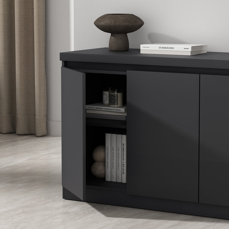 62" Sideboard In Onyx | Gift Idea