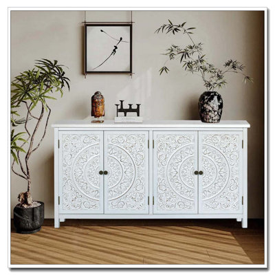 Armoire d'appoint 60 "avec 4 portes 60"