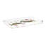 Zebra Seeing Double Acrylic Rectangle Decorative Tray-121429394