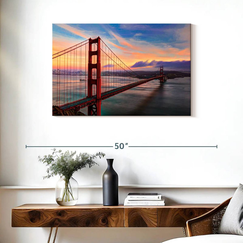 Pont Golden Gate, H 24 po x l 36 po