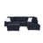 Navy Blue Chenille