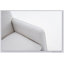 Chaise berçante en coton et lin avec repose-pieds réglable-2080730058