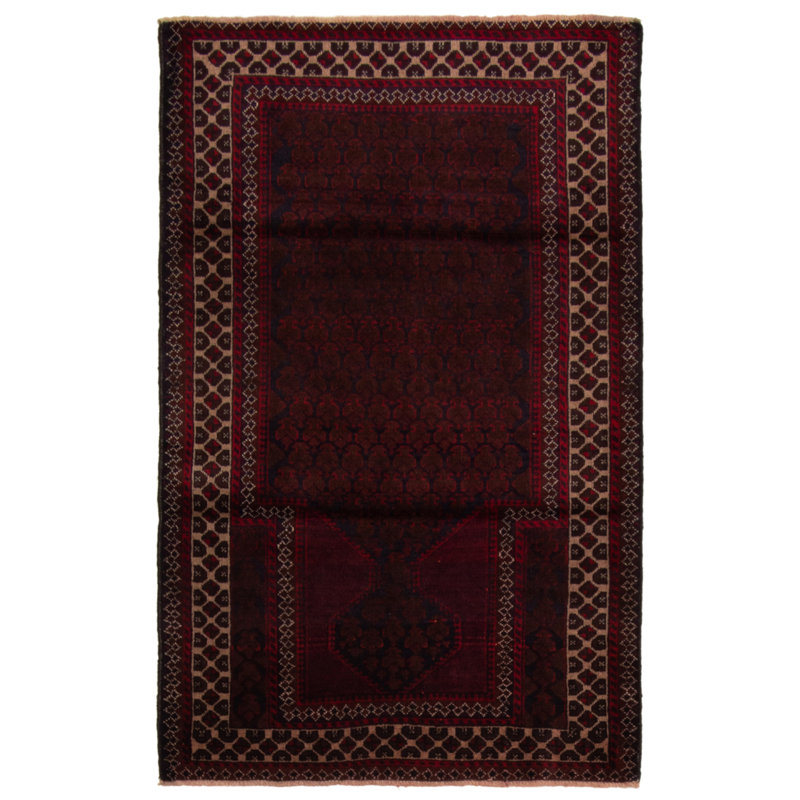 Tapis bleu foncé Lynnisha 2 pi 11 po x 4 pi 10 po