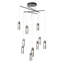 Luminaire suspendu mobile 10 lumières Exos - Hauteur totale standard-109511066-109511072-109511073