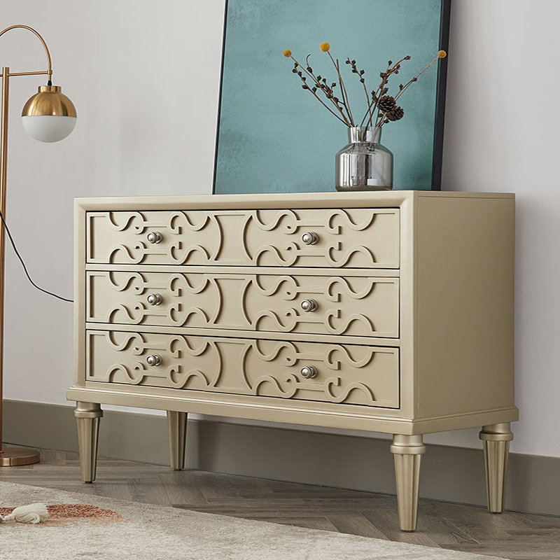 Buffet rétro lumière de luxe, H 37,4 po x l 59,06 po x P 19,69 po