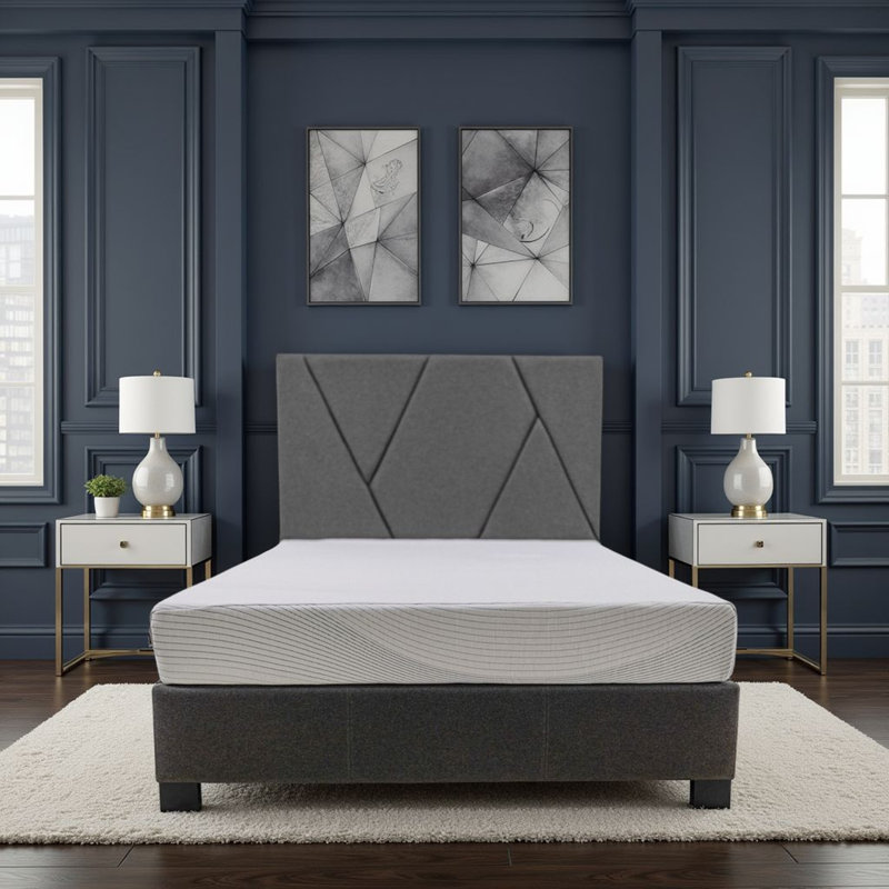Matelas en mousse viscoélastique imprégnée de cuivre Regen, 8", Lit double