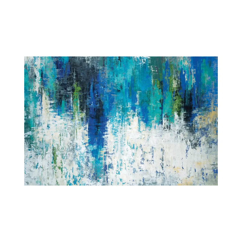 Surface of the Lake 1 Piece Wrapped Canvas Painting, 30.48 cm H x 20.32 cm W x 1.91 cm D