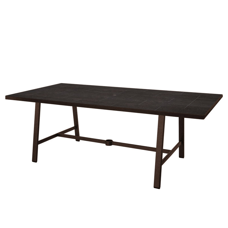 Marin Outdoor Rectangle Dining Table, Copper Creek, Urban Shift