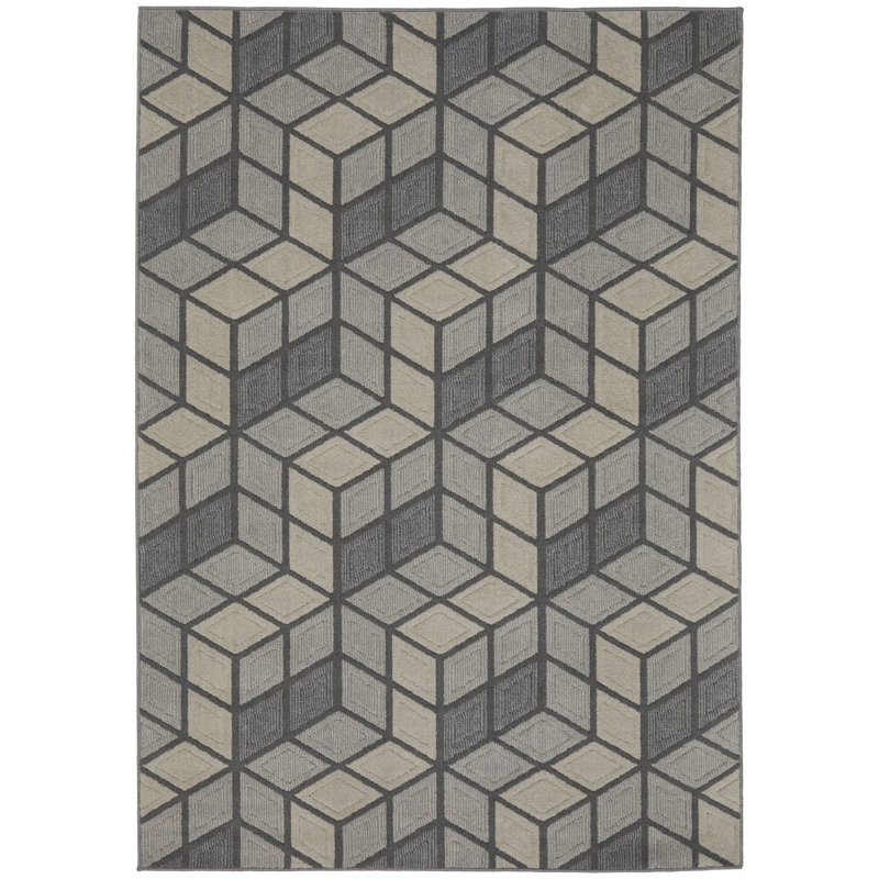 Max Geometric Area Rug, Rectangle 160 x 230cm