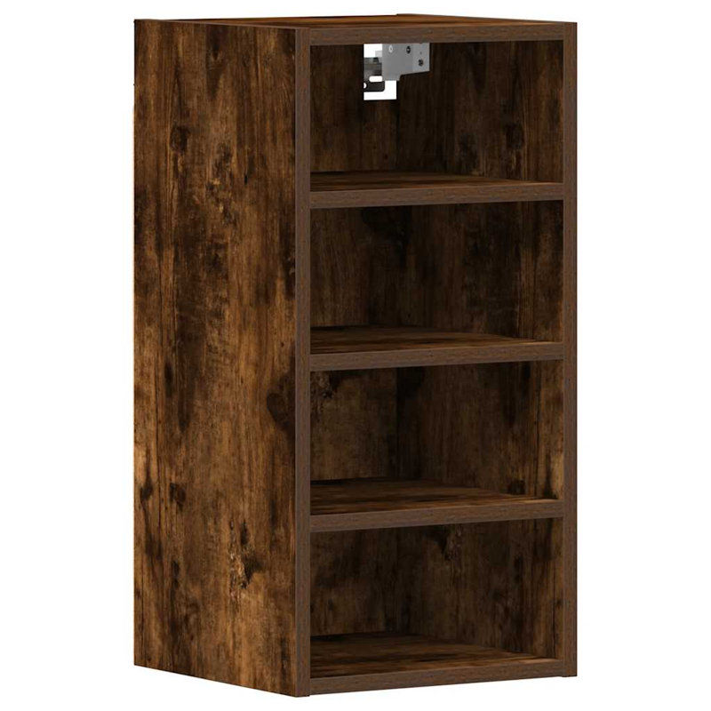 Hanging Cabinet Riga, Smoked Oak