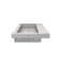 Concrete Handmade Rectangular Drop-in Trough Bathroom Sink 48"