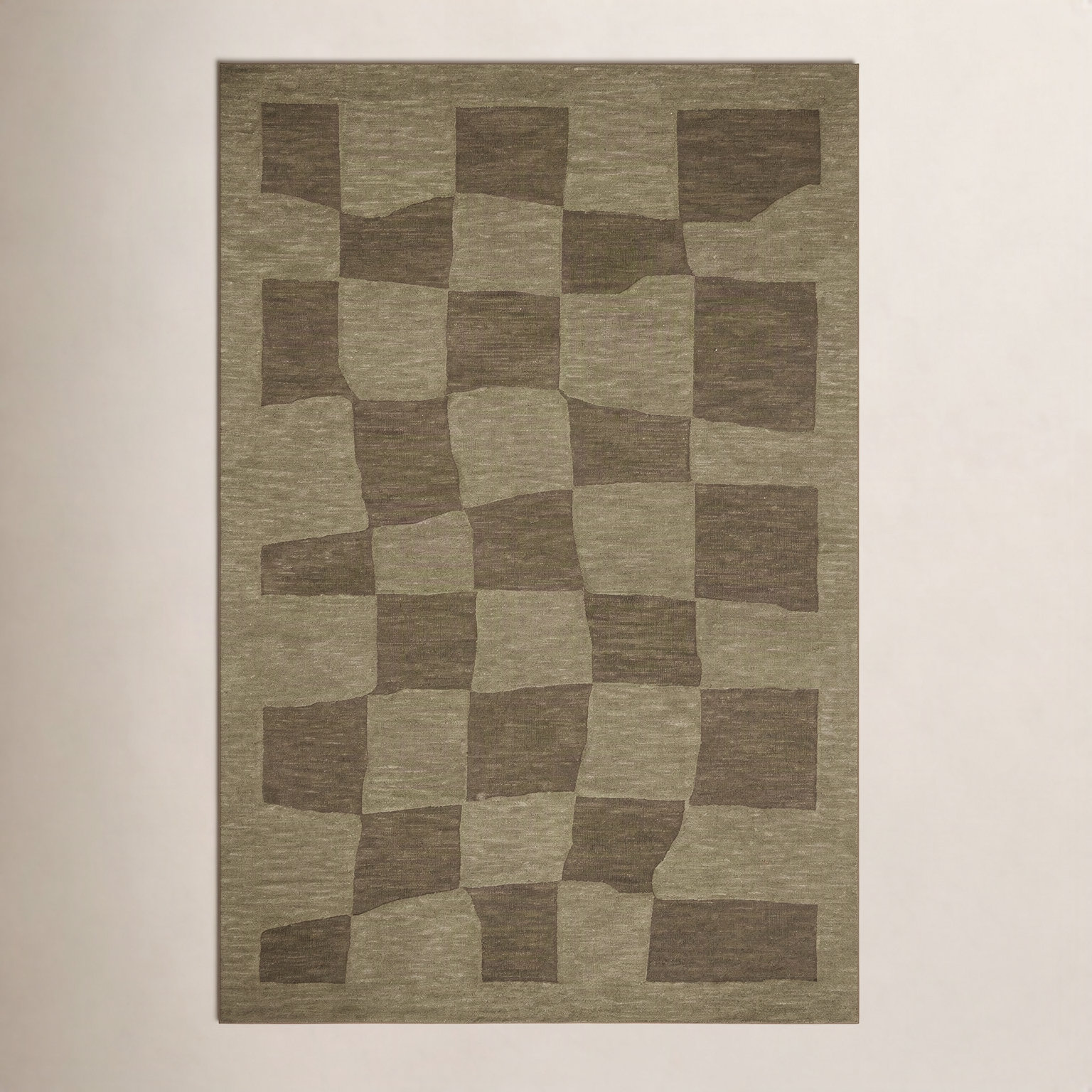 Leanne Ford x Loloi Craven Green Olive Rug, Rectangle 5' x 7'6"