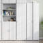 Highboard 50X42.5X185 Cm Engineered Wood-1532192583
