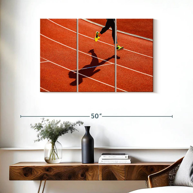 Levitating Runner, 24" H x 38" W