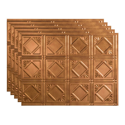 FASÄDE Traditional Style/Pattern 4 Decorative Vinyl 18in x 24in Backsplash Panel