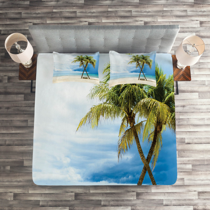 Bunny Coastal Polyester Coverlet