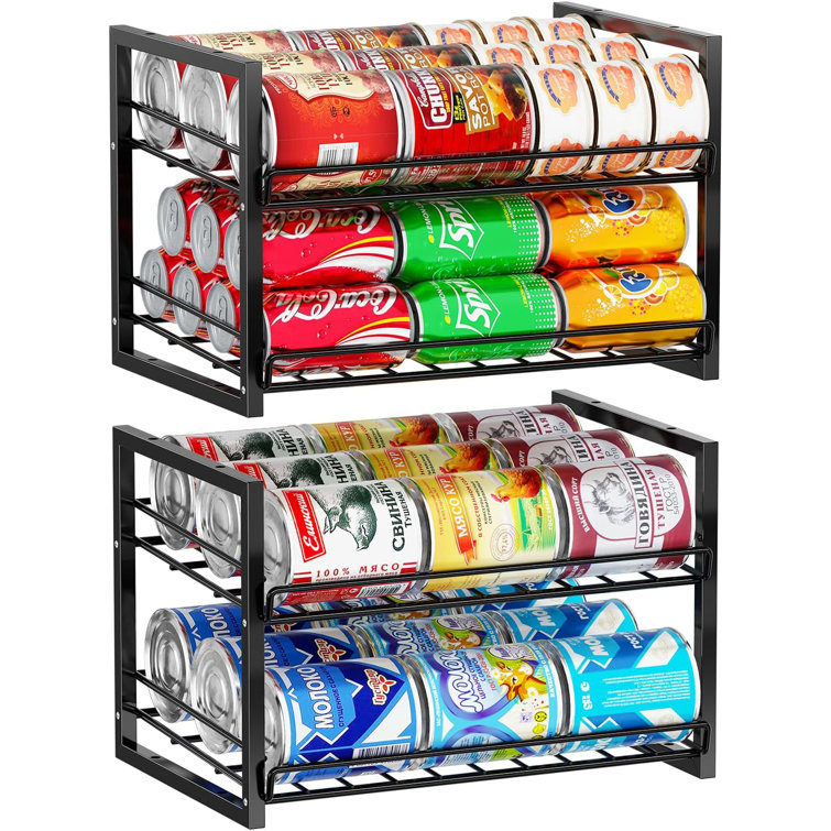 4-Tier Versatile Food Can Organizer