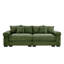 Coussin modulaire surdimensionné de 92 po avec accoudoirs extra larges en velours côtelé modulaire Cloud-133672731