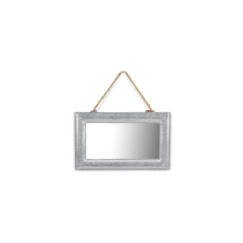 Hashveer Metal Flat Wall Mirror