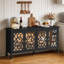 Buffet 63 "sculpté avec porte miroir-1921953476
