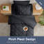 Ensemble d'édredon plissé avec draps Bed-in-a-Bag-103134072-103134053