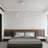 Dimsdale Modern Irregular LED Pendant Light With Remote-88364476