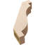 Attelle de genou Copenhagen Cedar TimberThane-88136519