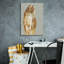  «Lap Cat 1» par Chariklia Zarris, art mural sur toile, 18 po x 26 po
